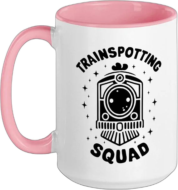 Trainspotting Squad Trainspotter Ceramic Mug