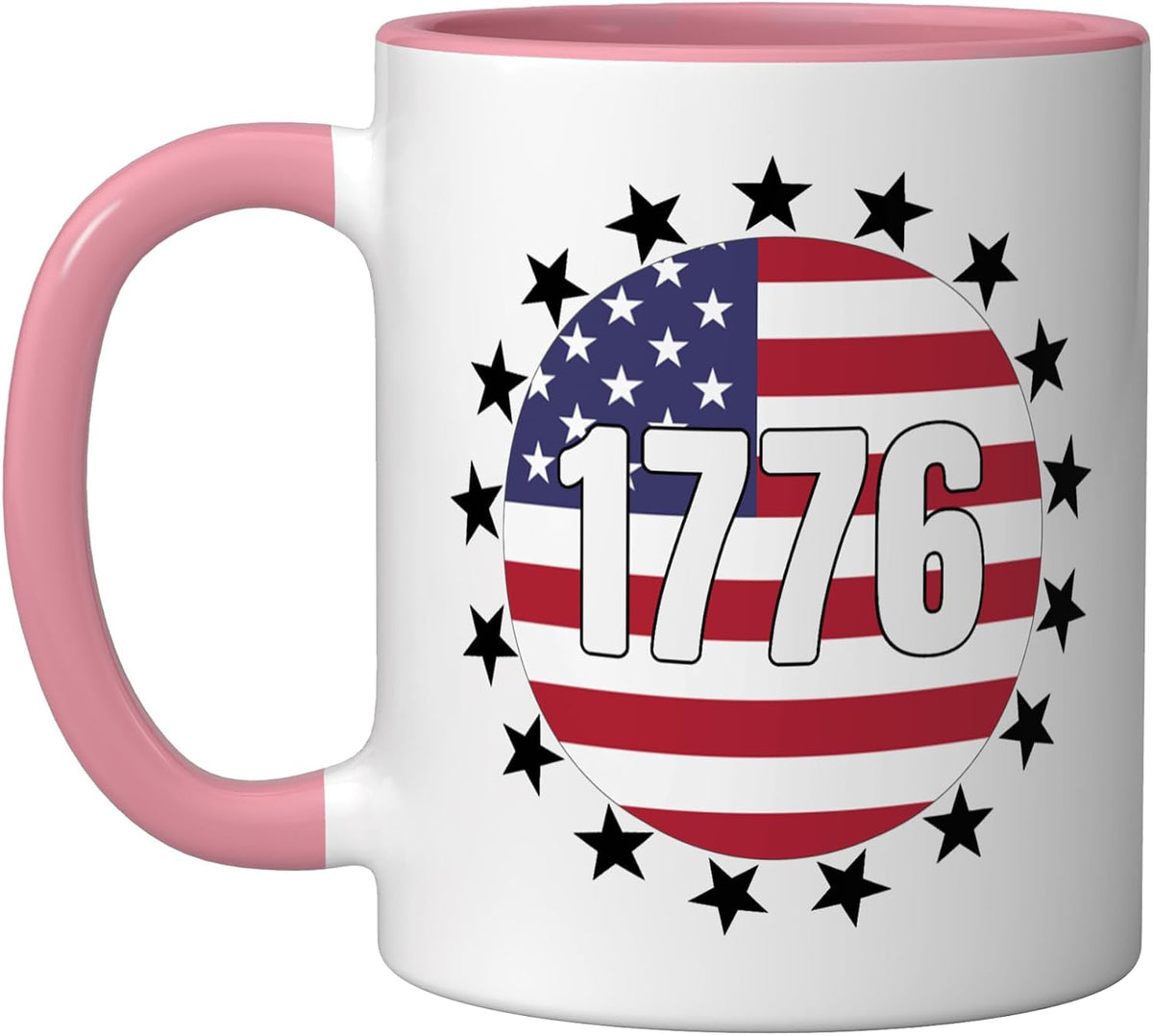 250 Independence Day Anniversary 4th July 1776 American Ceramic Mug