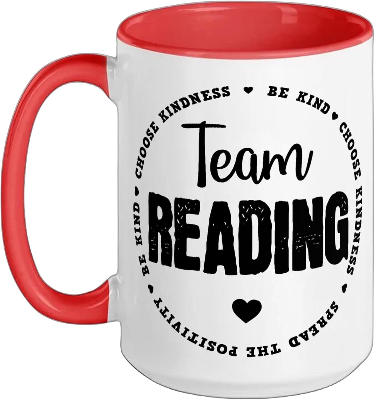 Team Reading Kindness Circle Ceramic Mug