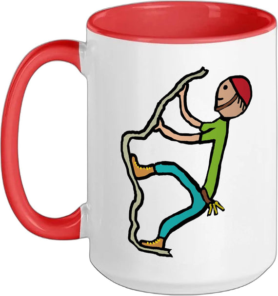 Rock Climbing Ceramic Mug