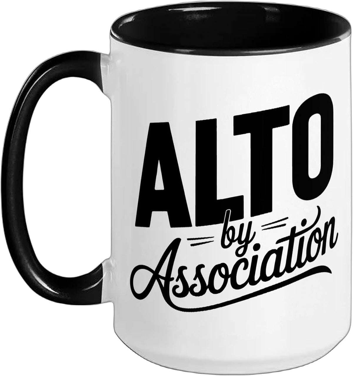Choir Mom Unofficial Alto Association Funny Identity Voice Ceramic Mug