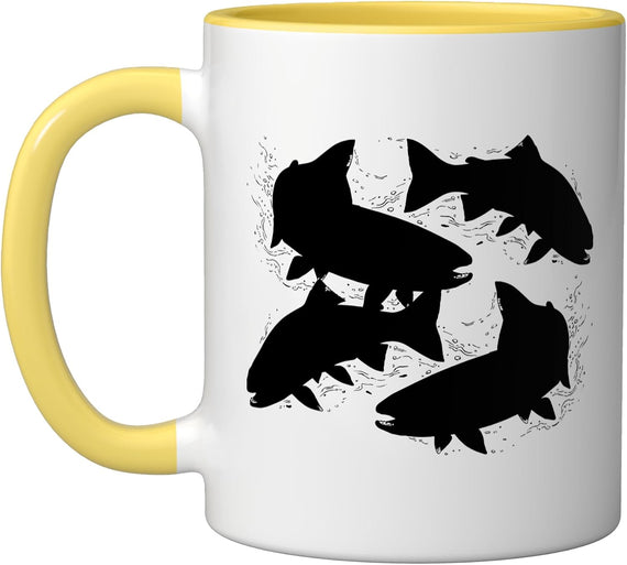 Trout Fishing Trout Fisherman Ceramic Mug