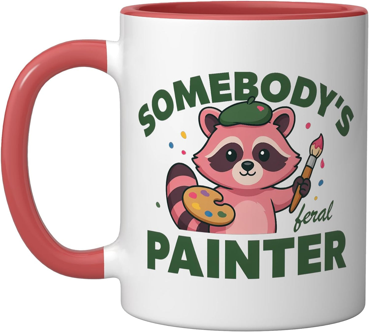 Oil Painting Painter Fine Art Canvas Painting Ceramic Mug