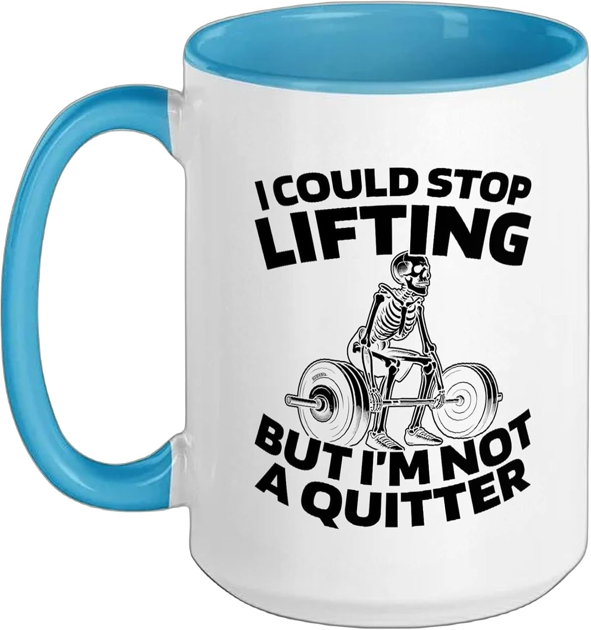 Weightlifting Weights Bar - Lifting Weightlifter Ceramic Mug