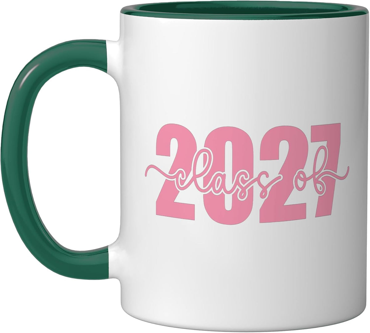 Class Of 2027 Coquette Senior Aesthetic Graduation Ceramic Mug