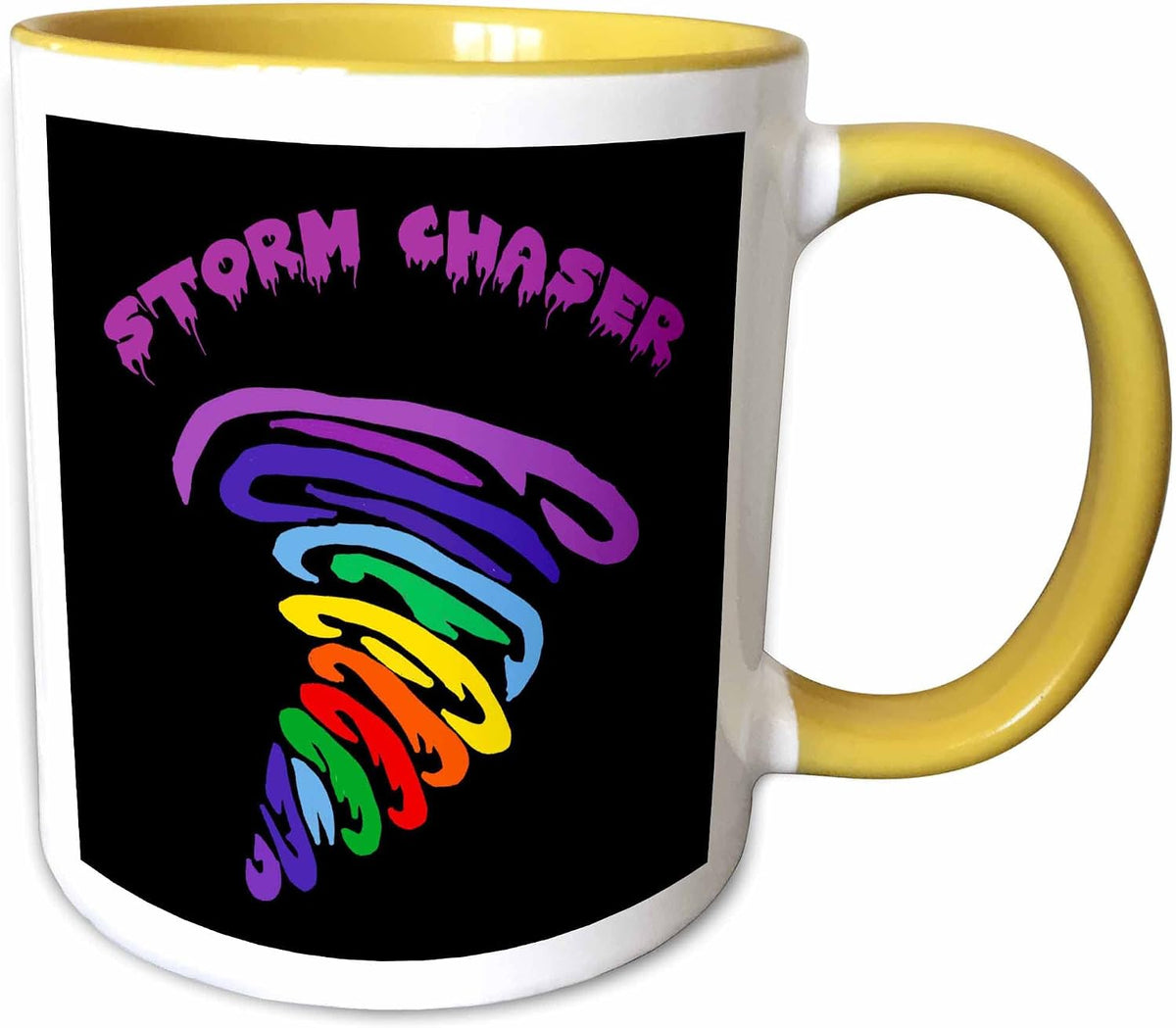 Cool Colorful Tornado Storm Chaser Wind Ceramic Mug