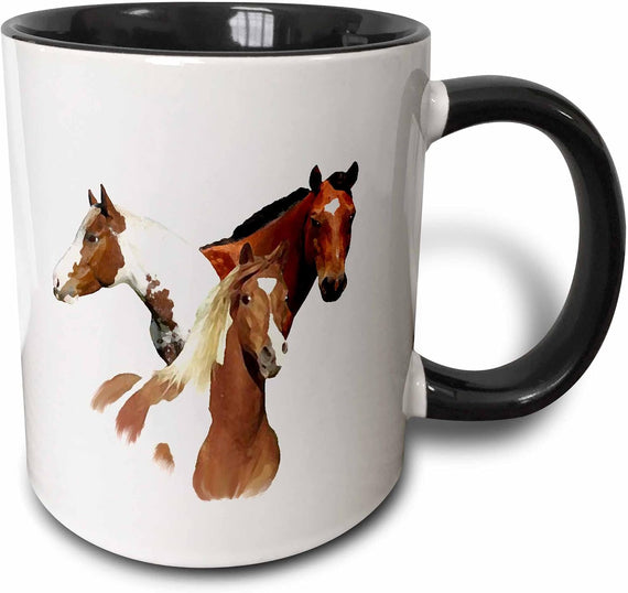 Horses Ceramic Mug