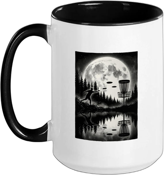 Disc Golf Basket Frolfing Disc Golf Player Disc Golfer Ceramic Mug
