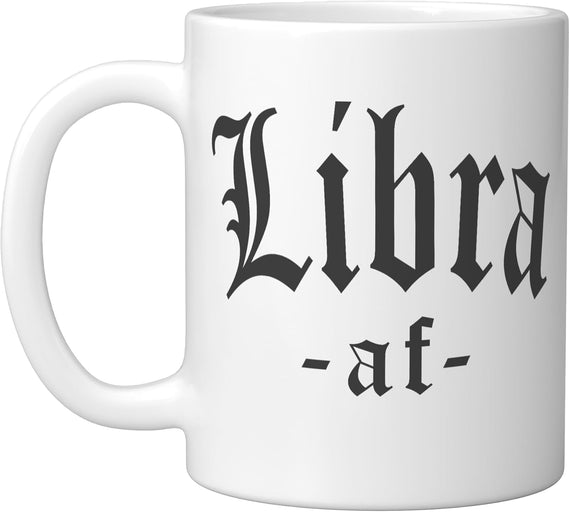 Libra Astrology Zodiac Star Sign Decorations Women Men Ceramic Mug