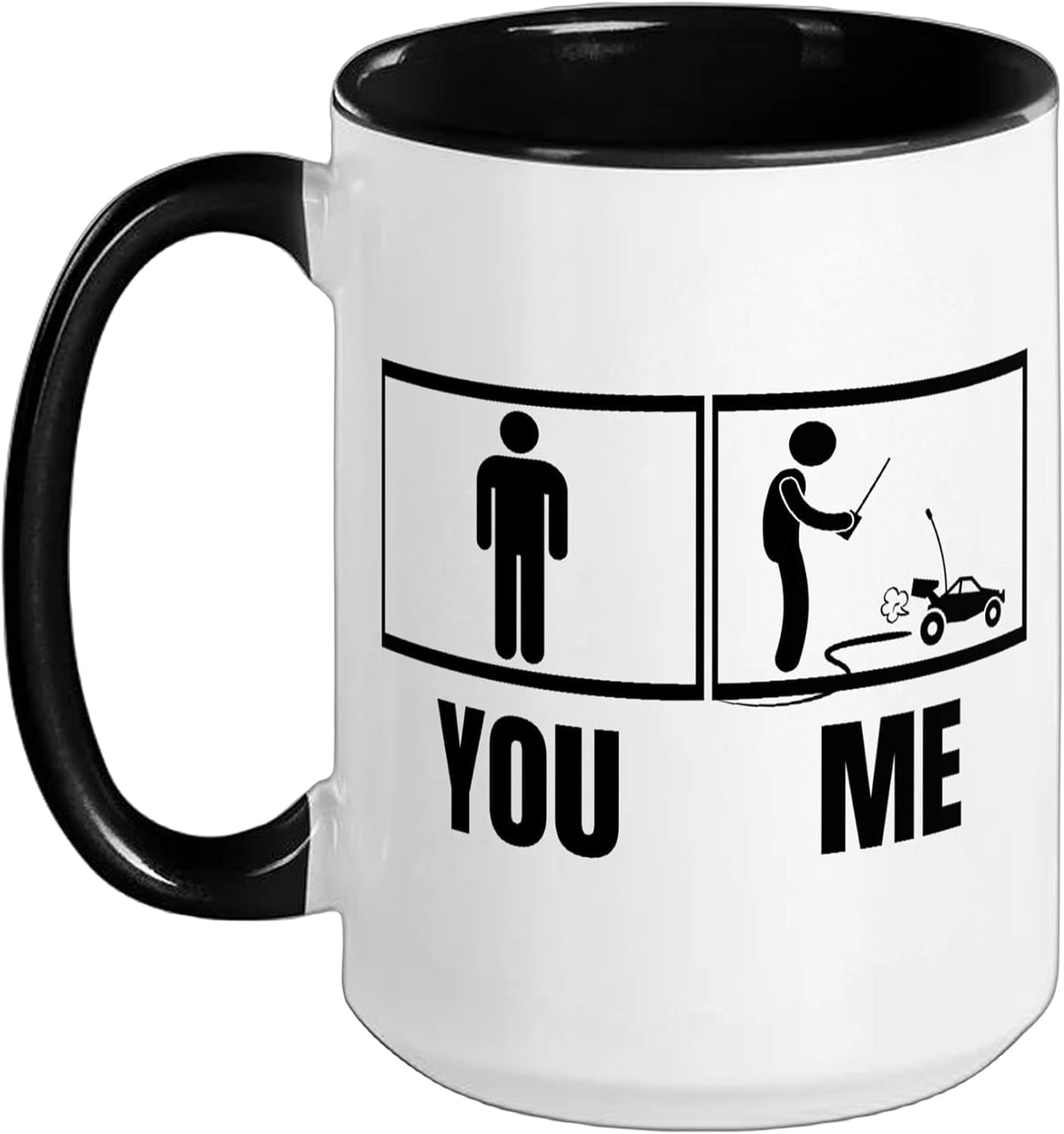 Remote Control Racing Proud Funny Men Rc Cars Ceramic Mug