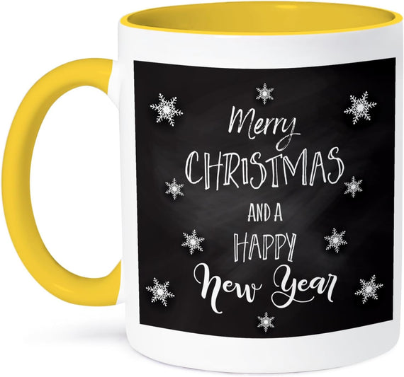 Merry Christmas & Happy New Year Trendy Ceramic Mug