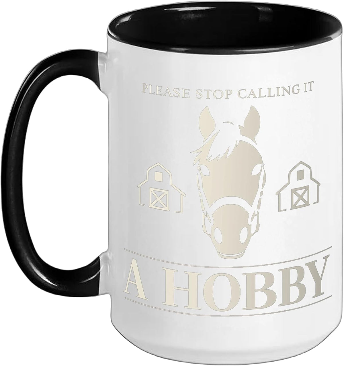Horses Lifestyle Equestrian Identity Proud Horse Owner Ceramic Mug