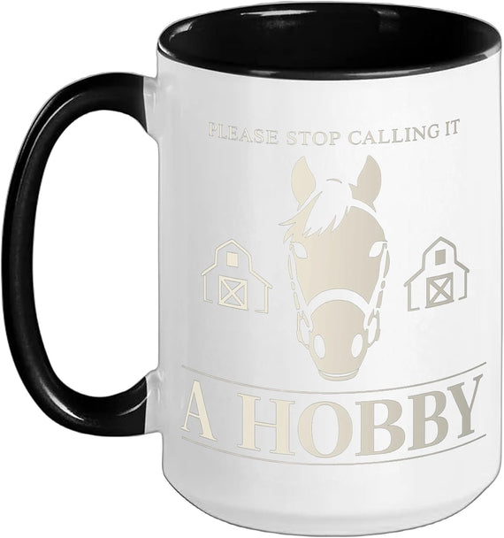 Horses Lifestyle Equestrian Identity Proud Horse Owner Ceramic Mug