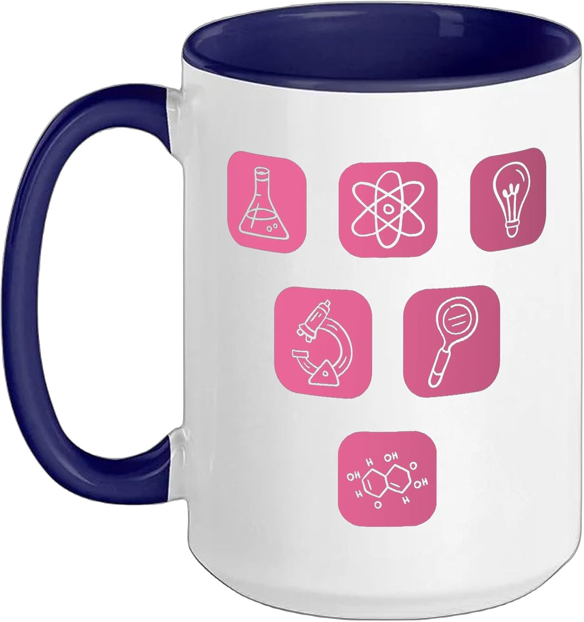 Cute Science Teacher Chemistry Biology Physics Student Ceramic Mug