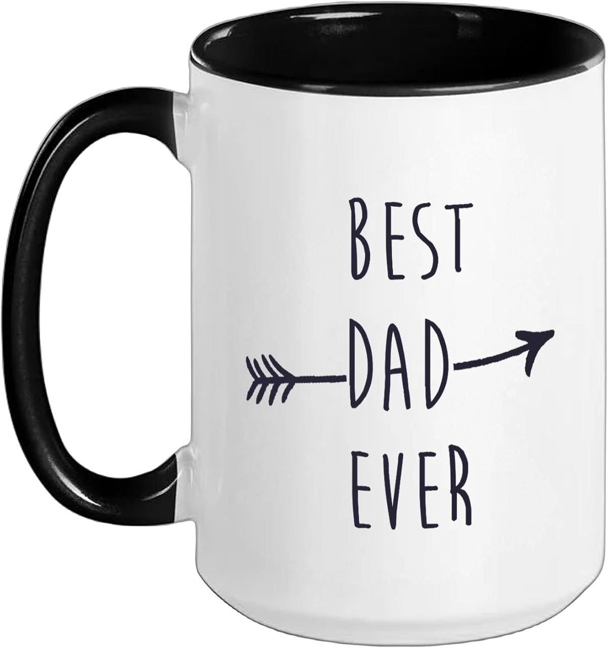 Best Dad Ever Funny Fathers Day Design For Men Papa Father Ceramic Mug