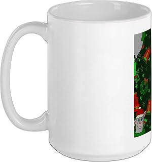 Ugly Christmas Llama Santa Claus Mug