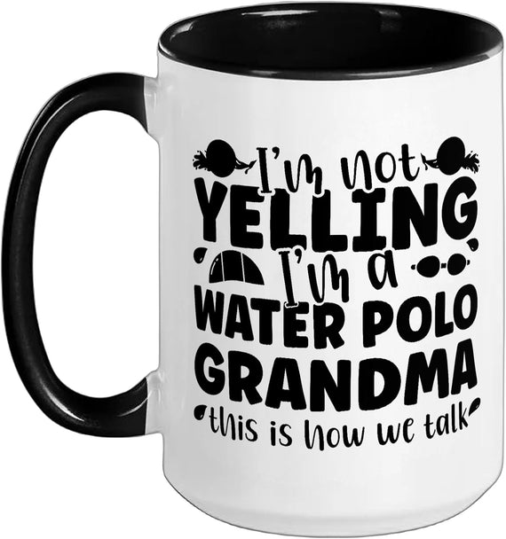 I'm A Water Polo Grandma Of A Water Polo Player Ceramic Mug