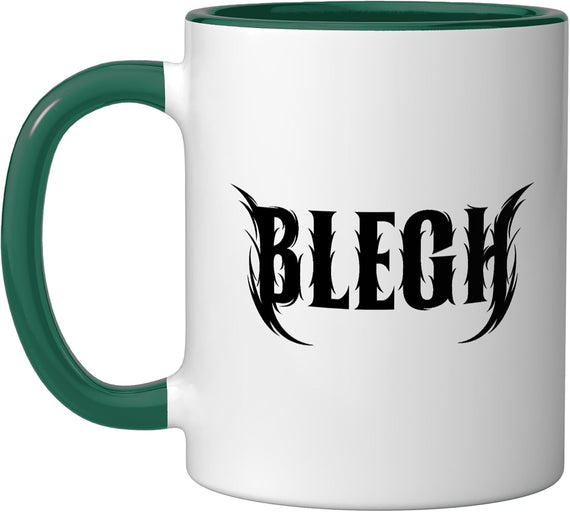 Blegh Metalcore Metal Hardcore Punk Vocalist Breakdown Ceramic Mug