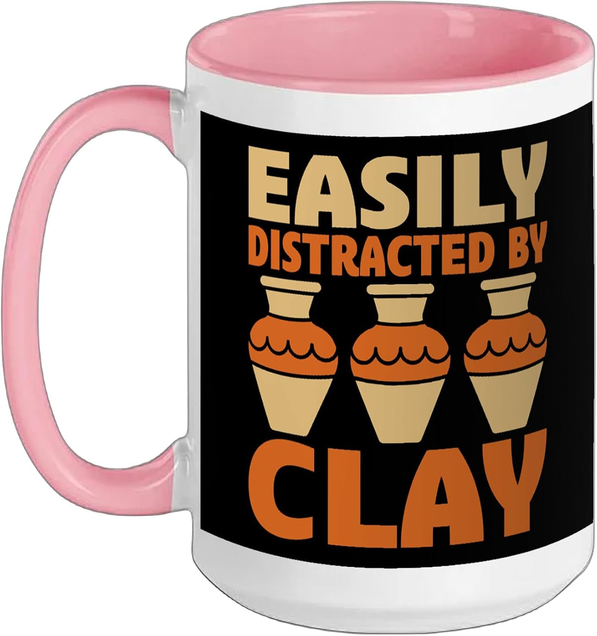 Easily Distracted By Clay Ceramics Artist Clay Pottery Ceramic Mug