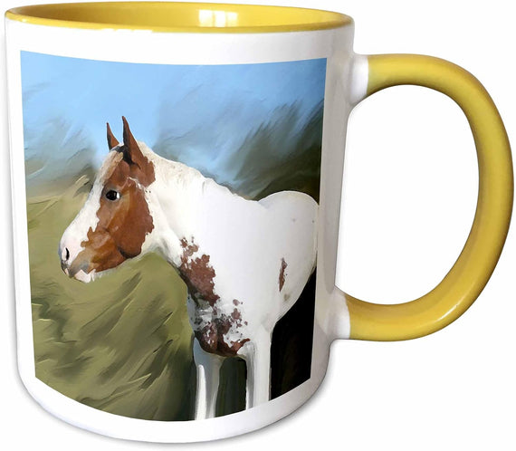 Paint Horse Ceramic Mug