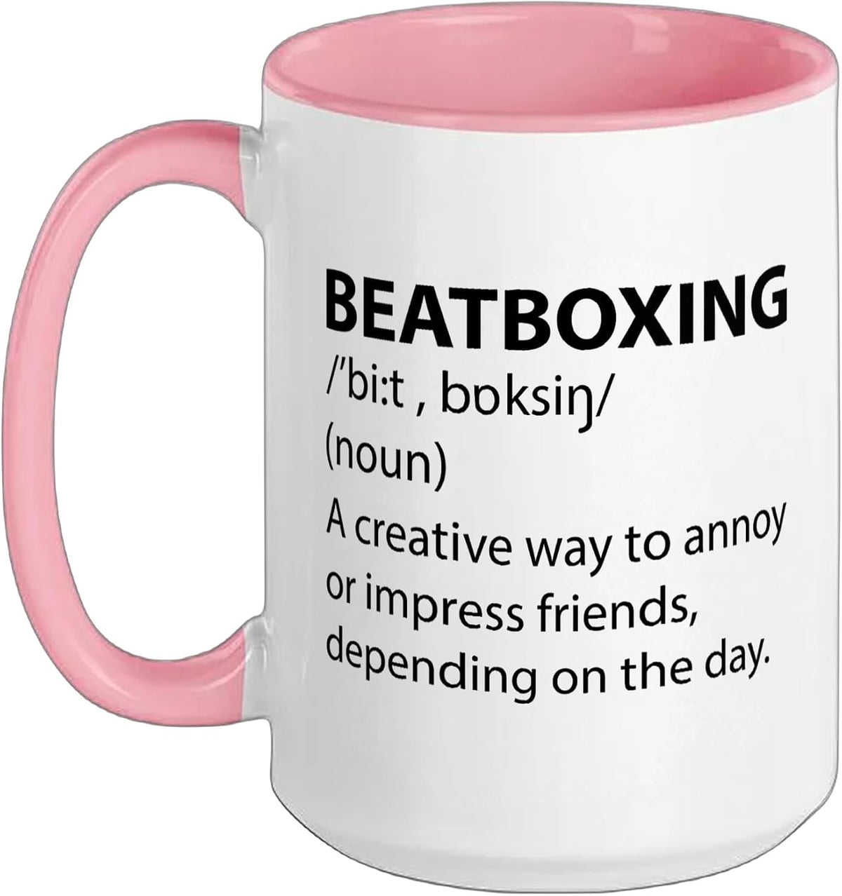 Funny Beatboxing Definition Music Humor Rhythm Lover Boxer Ceramic Mug