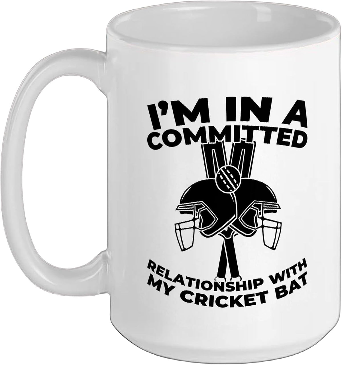 Cricket Cricketing Batsman - Umpire Bowler Cricketer Ceramic Mug