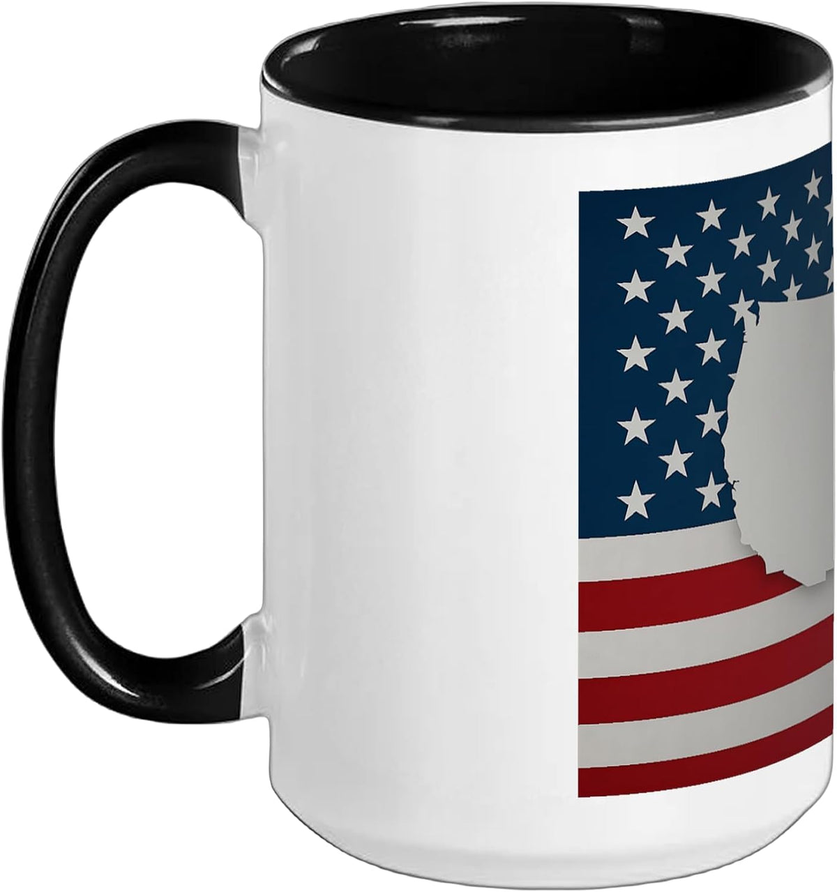 Patriotic Usa - American Flag Ceramic Mug