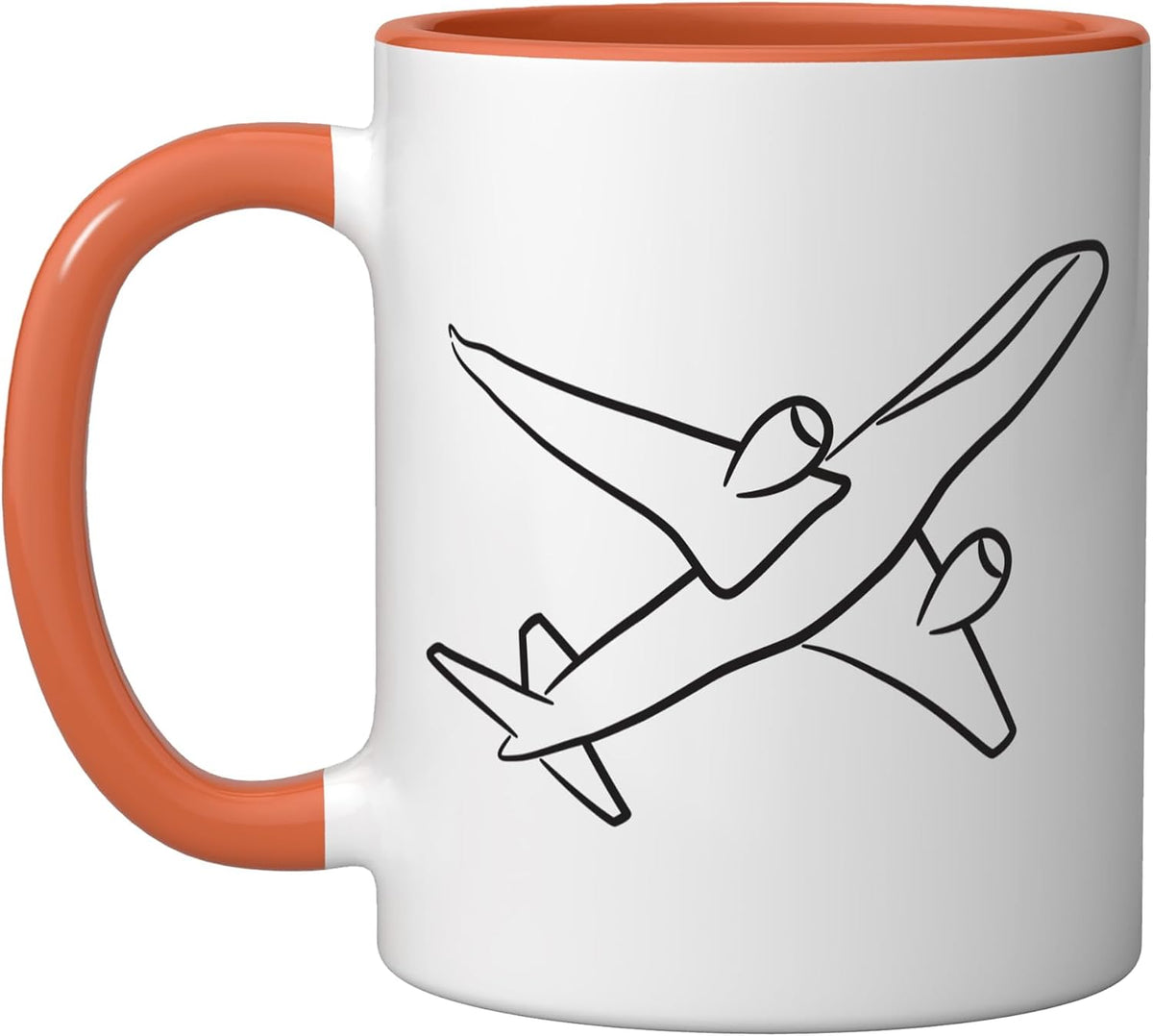 Plane Spotter Aircraft Ceramic Mug