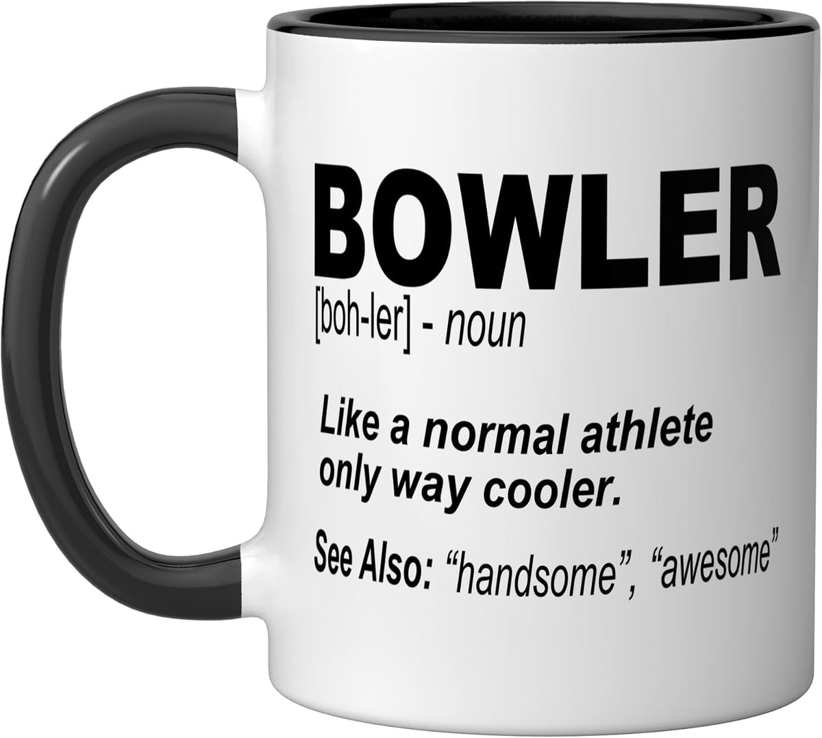 Definition Of Funny Bowler Ceramic Mug