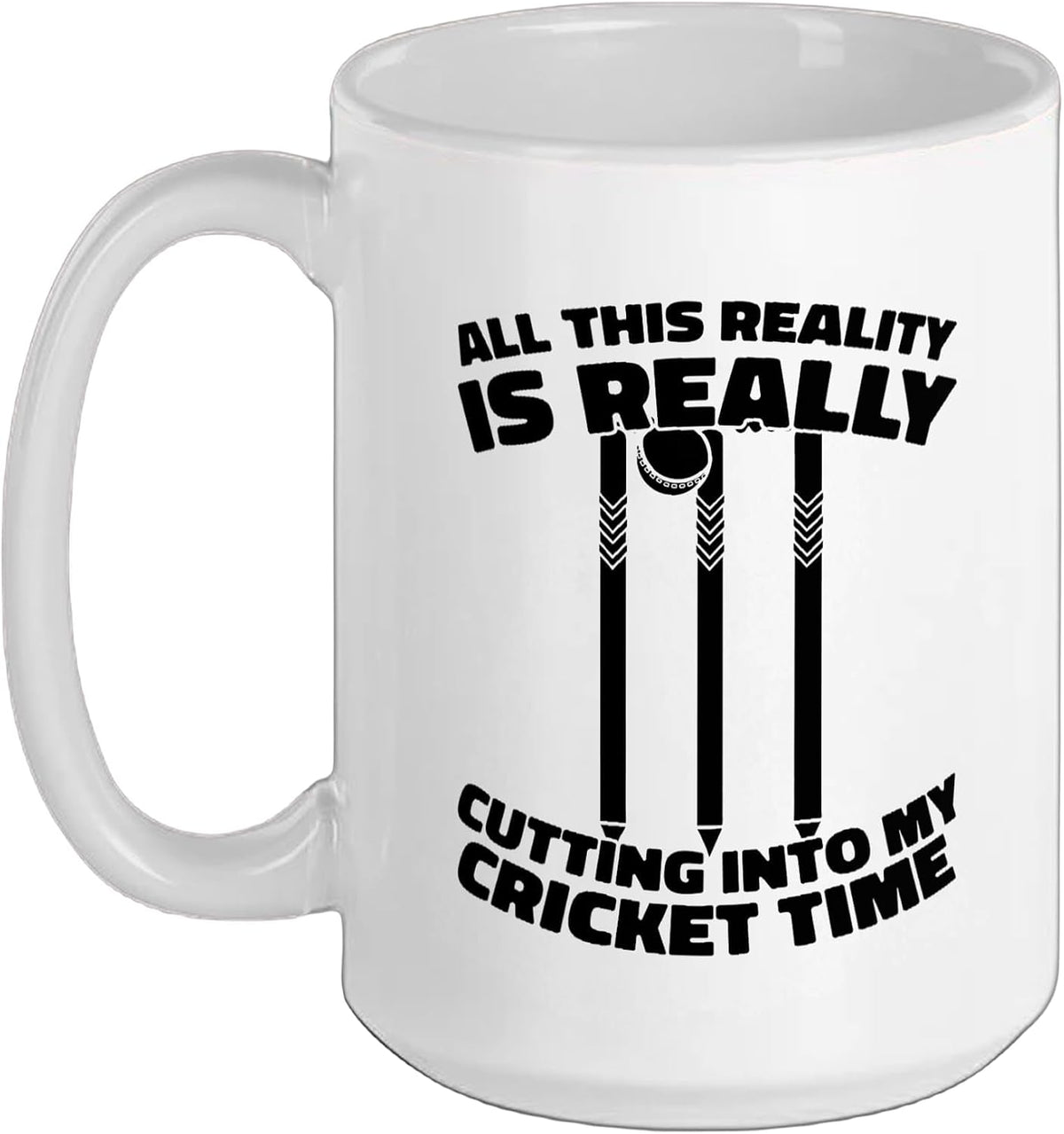 Cricket Bowler Cricketing - Umpire Batsman Cricketer Ceramic Mug