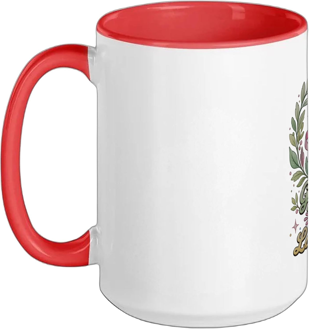 Elegant Gymnastics Rhythm Celebration Design Ceramic Mug