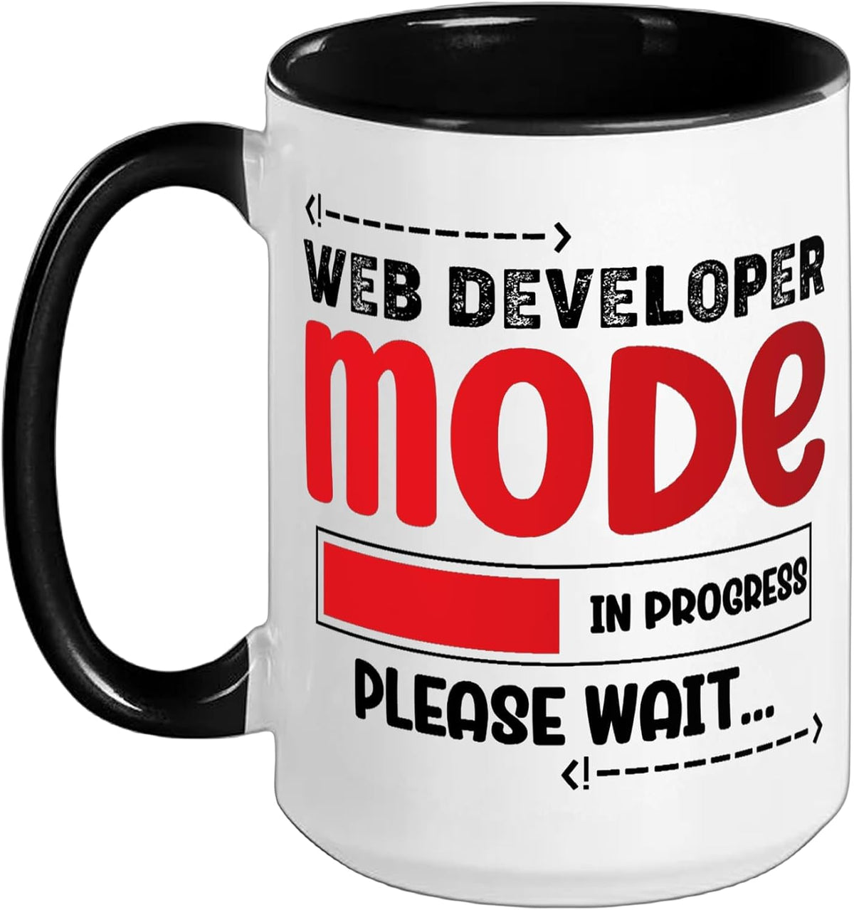 Web Developer Mode Coding Developer Geek Programmer Ceramic Mug
