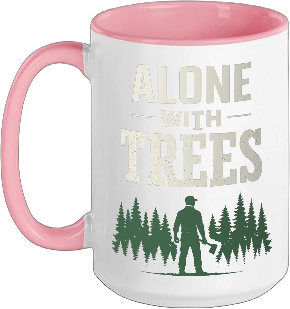 Logging Therapy Logger Therapy Humor Chainsaw Life Forest Ceramic Mug