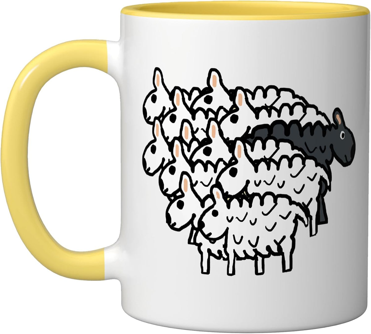 Black Sheep Ceramic Mug