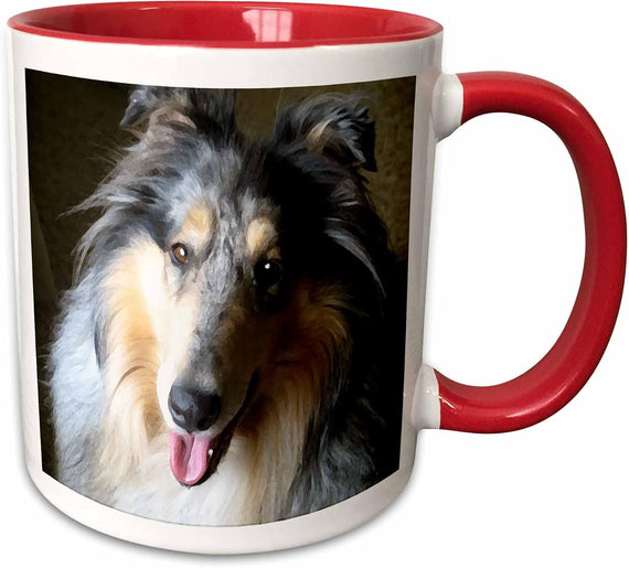 Rough Collie Ceramic Mug