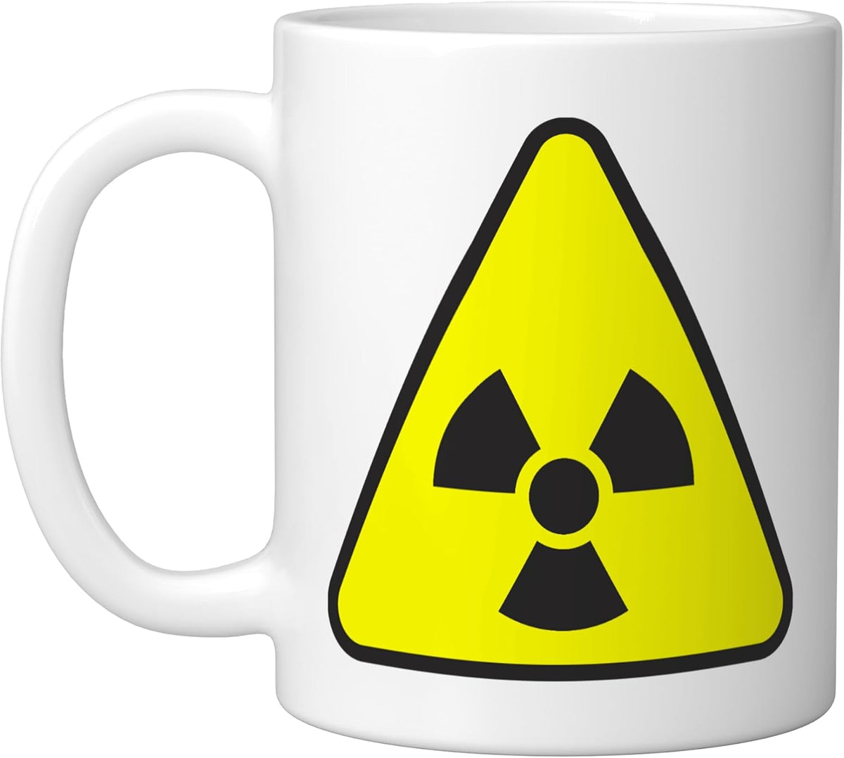 Radioactive Symbol Nuclear Warning Sign Radiation Vintage Ceramic Mug
