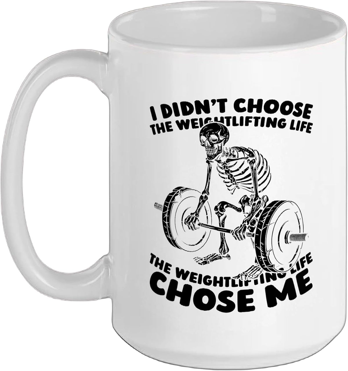 Weightlifter Bar - Weights Lifting Weightlifting Ceramic Mug