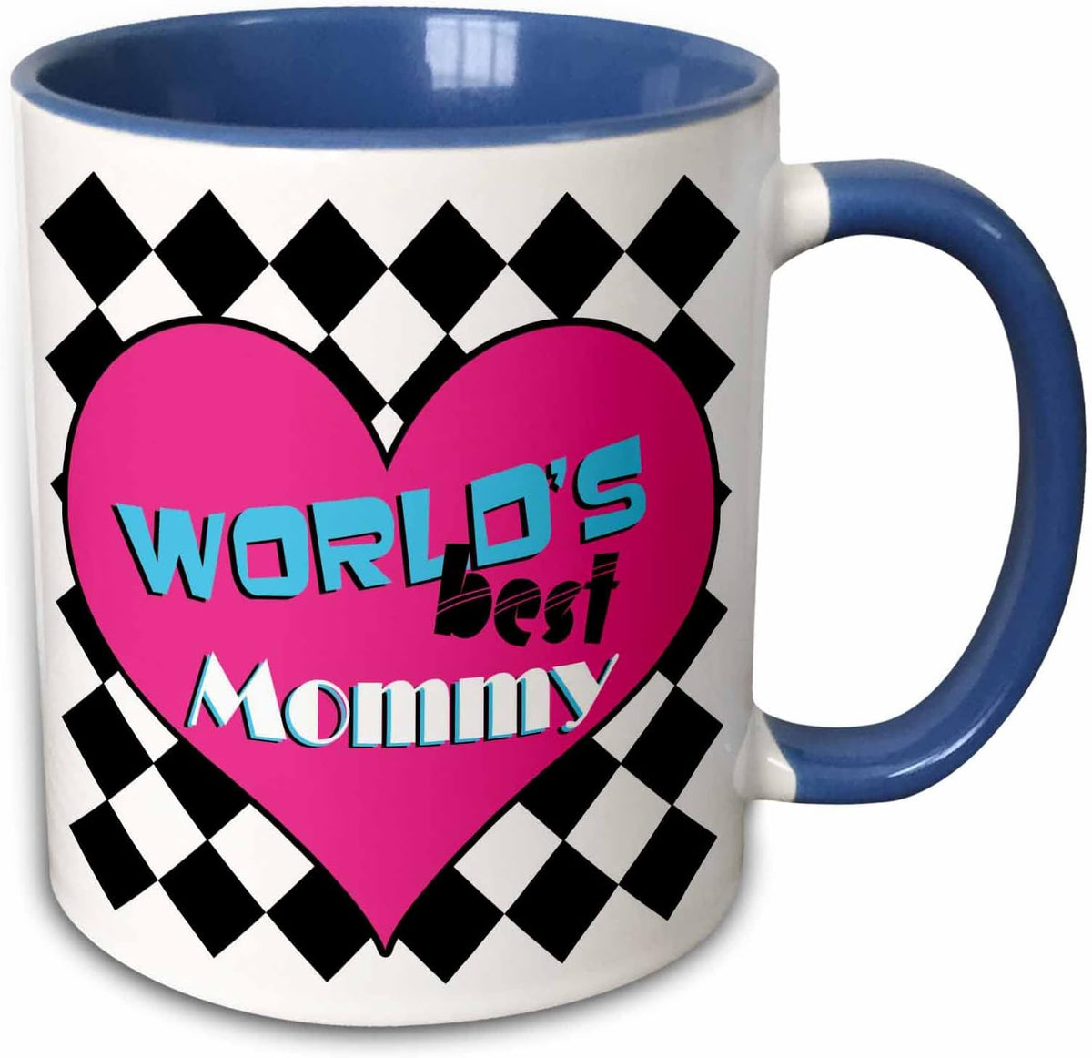 Worlds Best Mommy Christmas Ceramic Mug