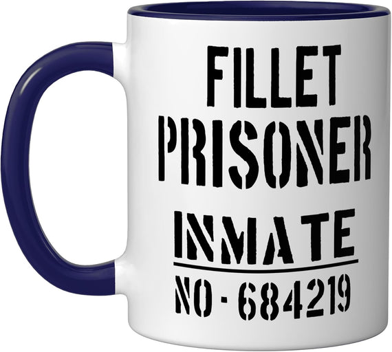 Fillet Prisoner Inmate Number Halloween Ceramic Mug
