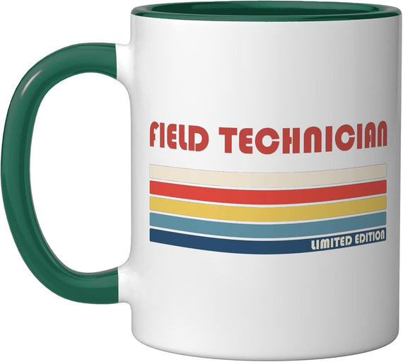Field Technician Limited Edition Retro Ceramic Mug