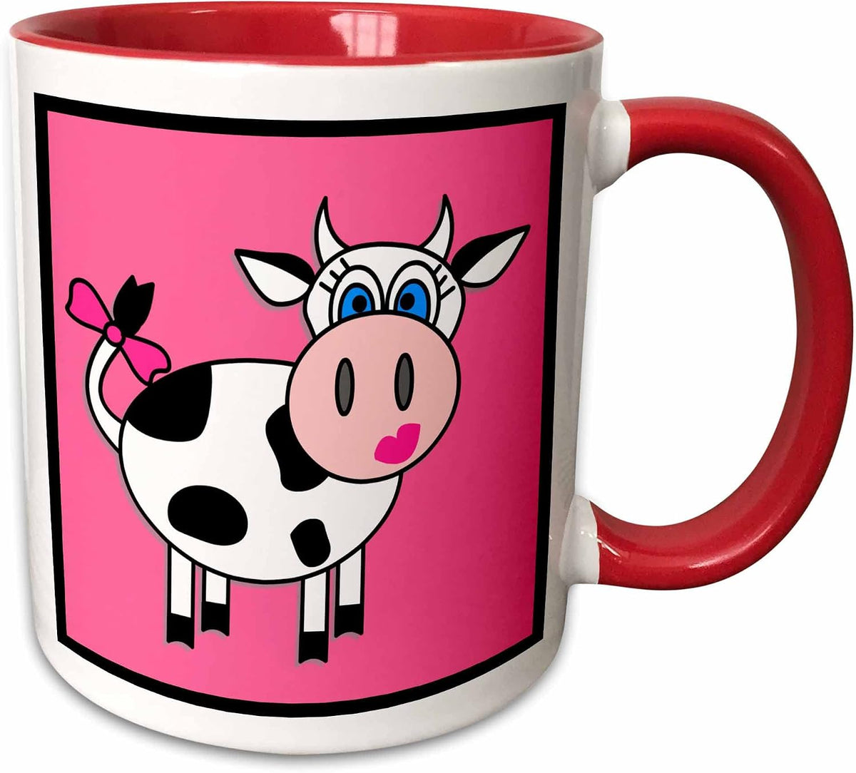 Janna Salak Designs Farm Animals - Happy Cow Ceramic Mug