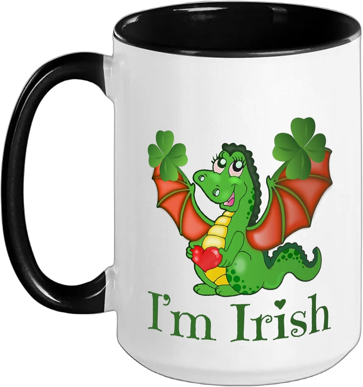 I'm Irish Cute Irish Dragon For Saint Patrick's Day Ceramic Mug