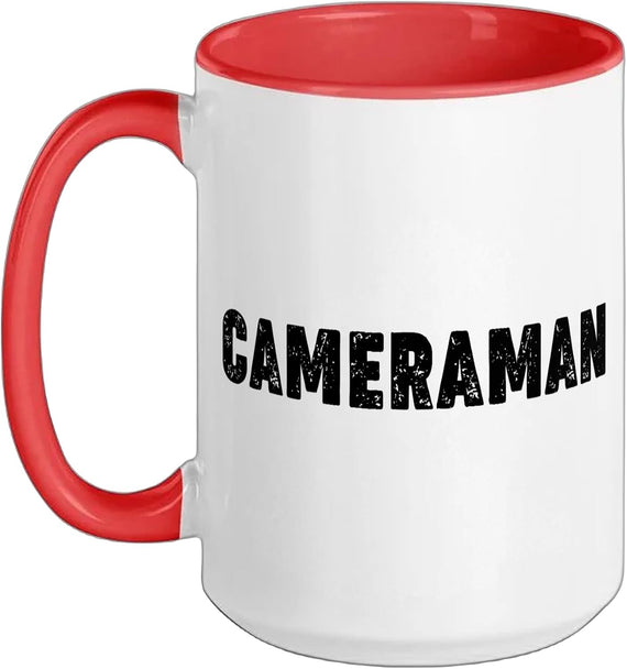 Cameraman Ceramic Mug