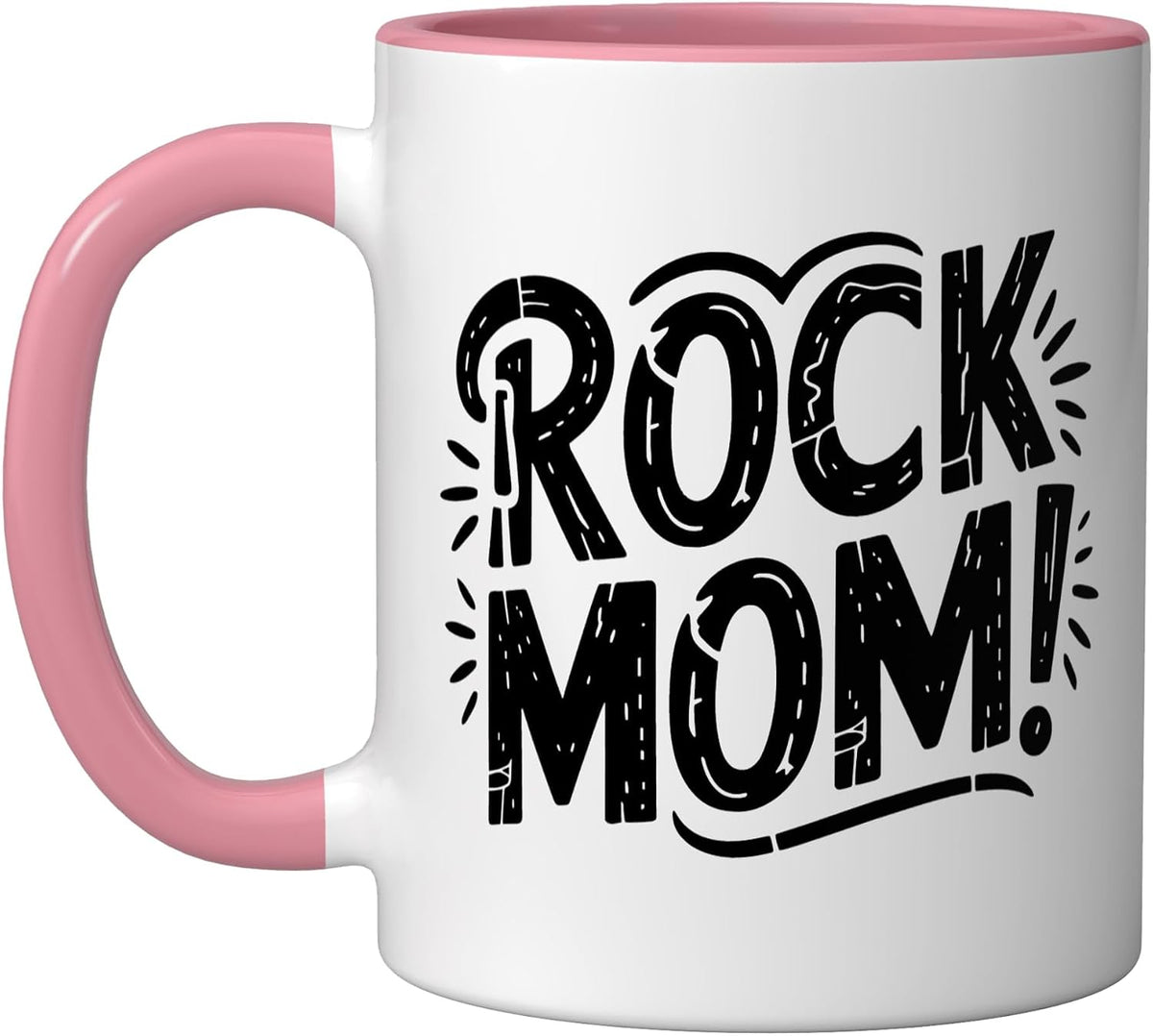Rock Climbing Mom Who Boulders Belays Raising Kids Crag Ceramic Mug