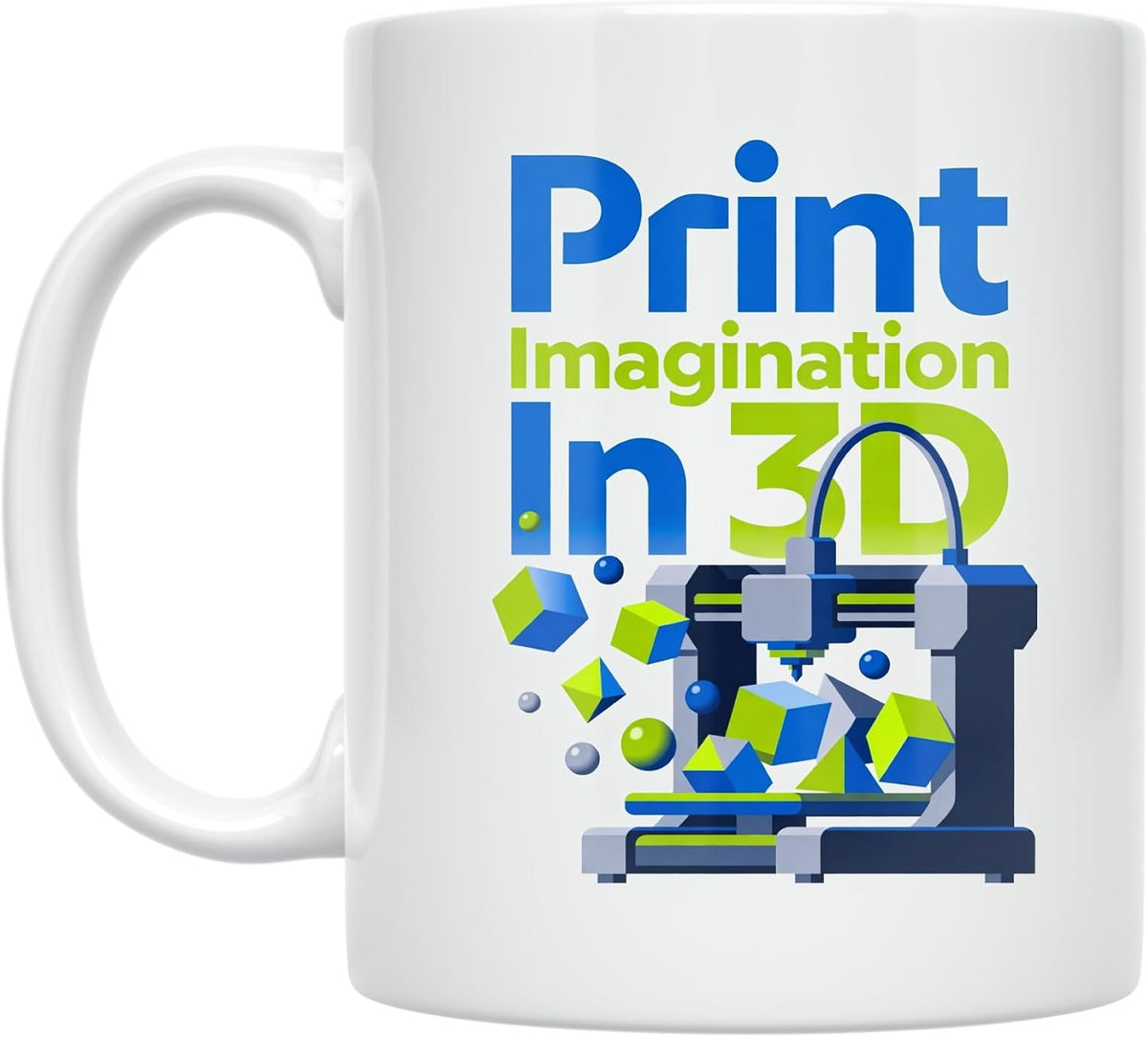 3d Printing Mug - Print Imagination In 3d - Ceramic Ceramic Mug