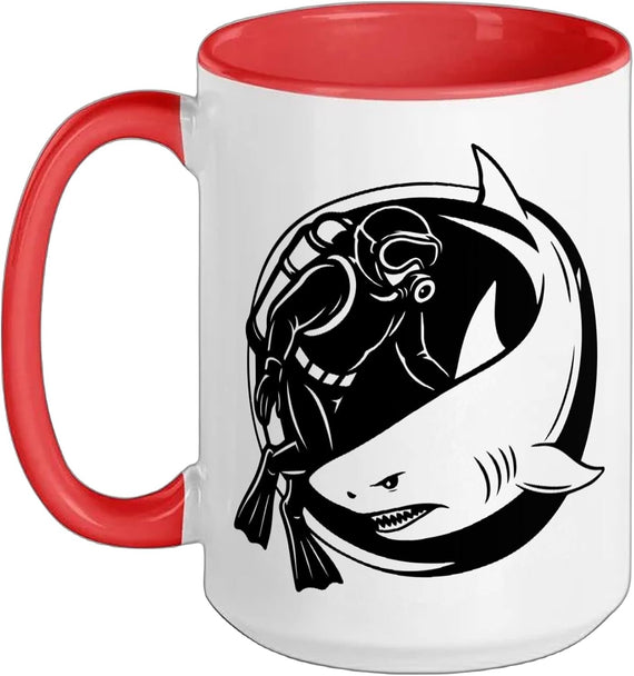 Underwater-Scuba-Diving Scuba-Divers Scuba-Diving Ceramic Mug