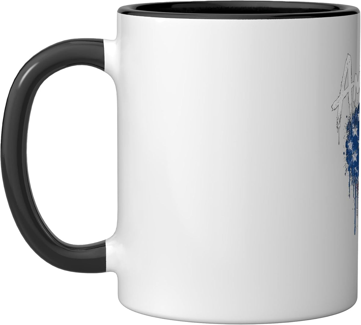 250th Anniversary 250 Years America Usa Flag Heart Jets Ceramic Mug