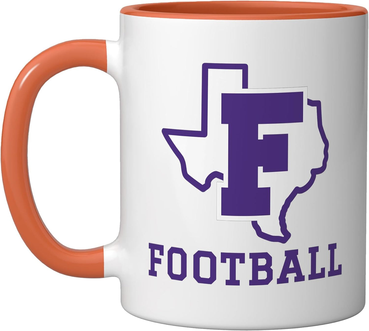Texas F Football Team Spirit School Pride Ceramic Mug