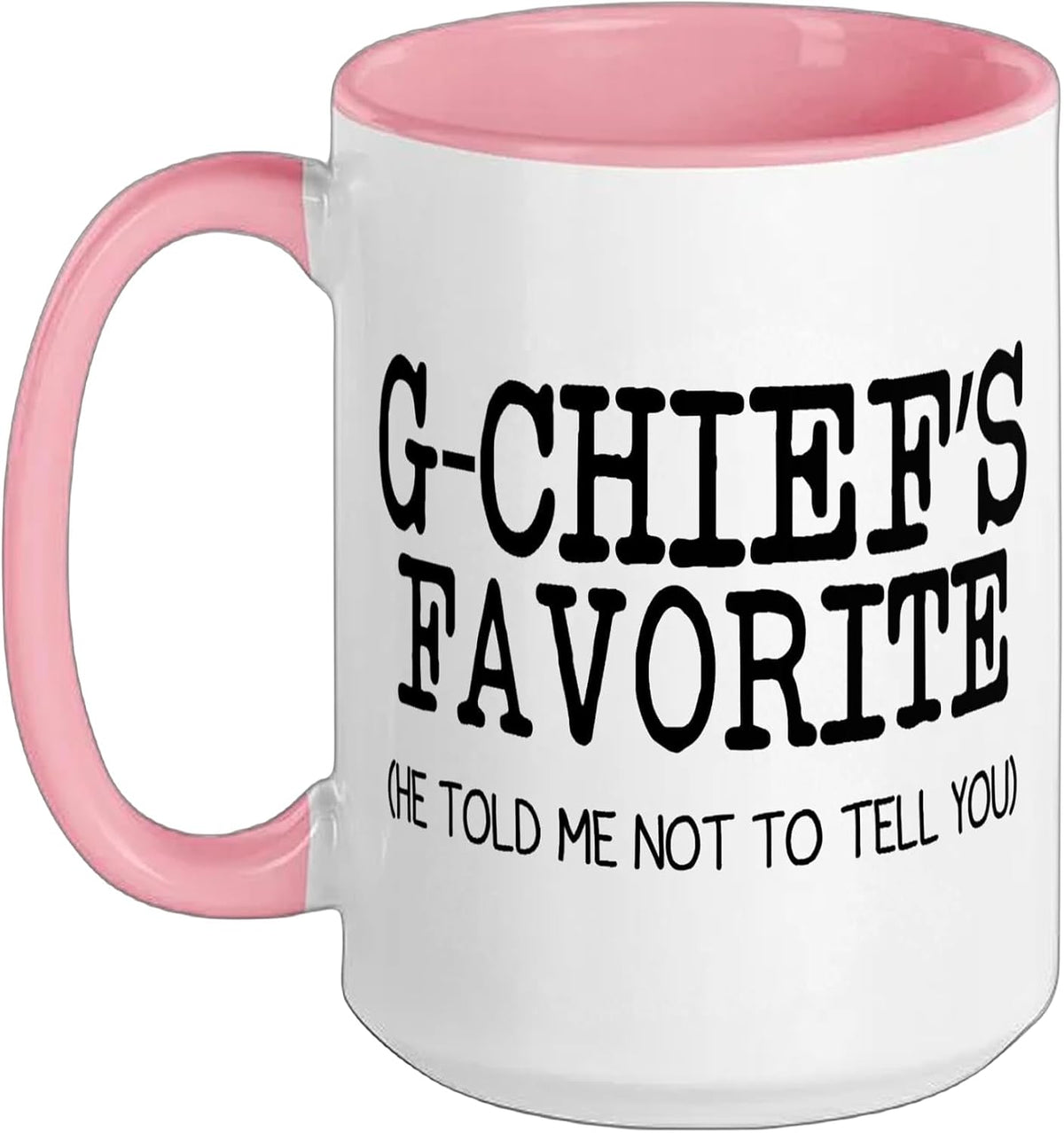 G-Chief’S Favorite Funny Family Grandson Granddaughter Ceramic Mug