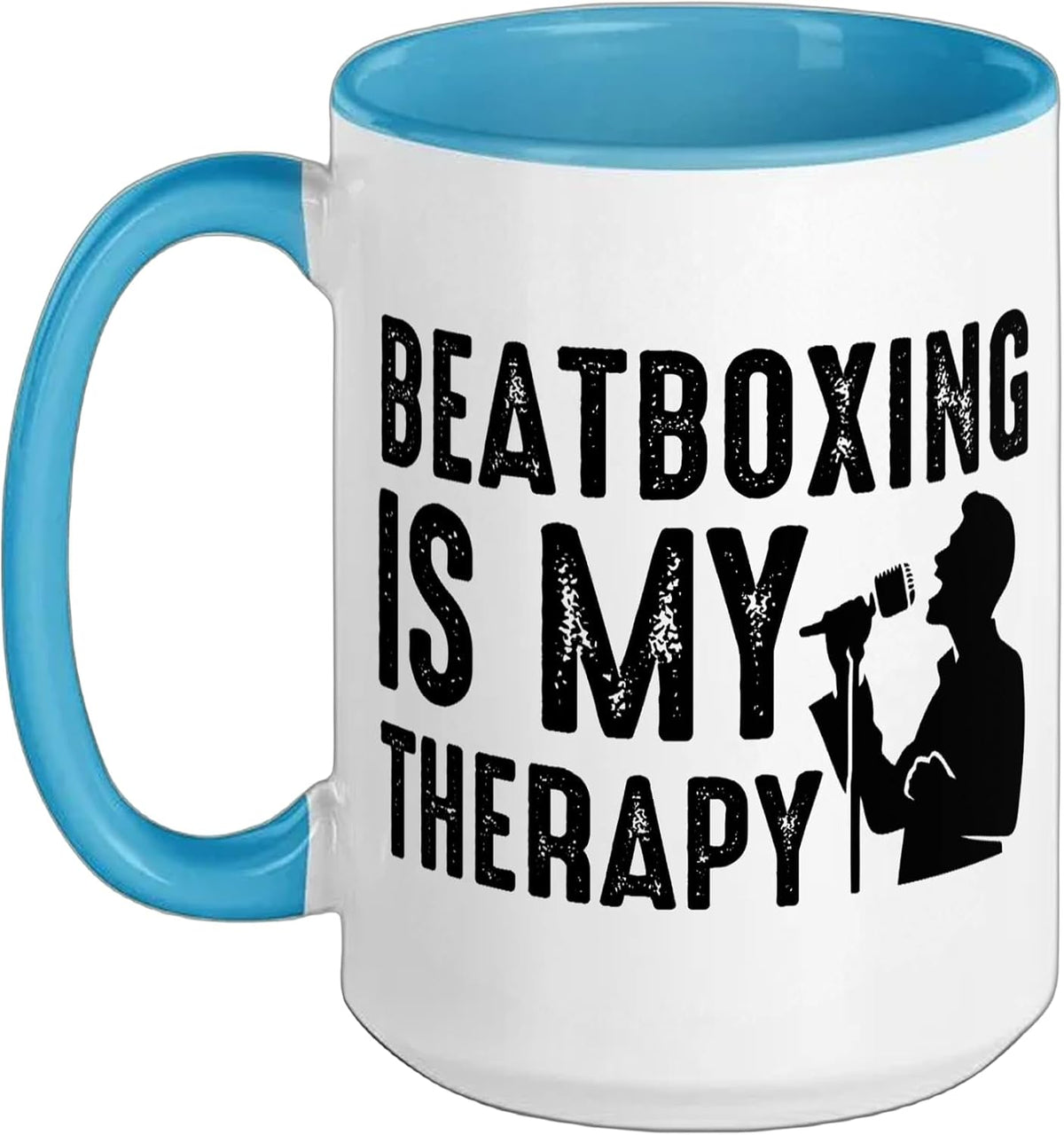 Beatboxing Is My Therapy Beatboxer Beatbox Ceramic Mug